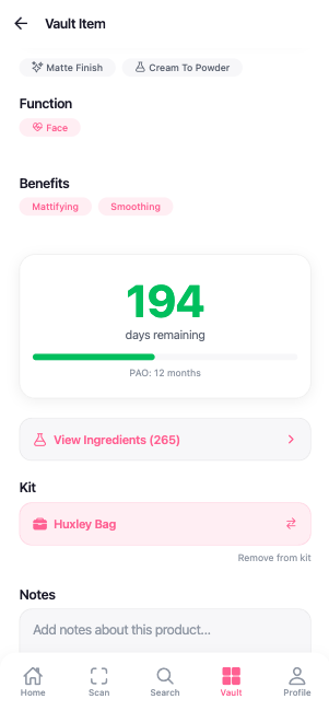 Expiry Tracking